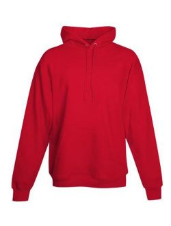 Men's and Big Men's EcoSmart Fleece Pullover Hoodie Sweatshirt, Up to Size 5XL