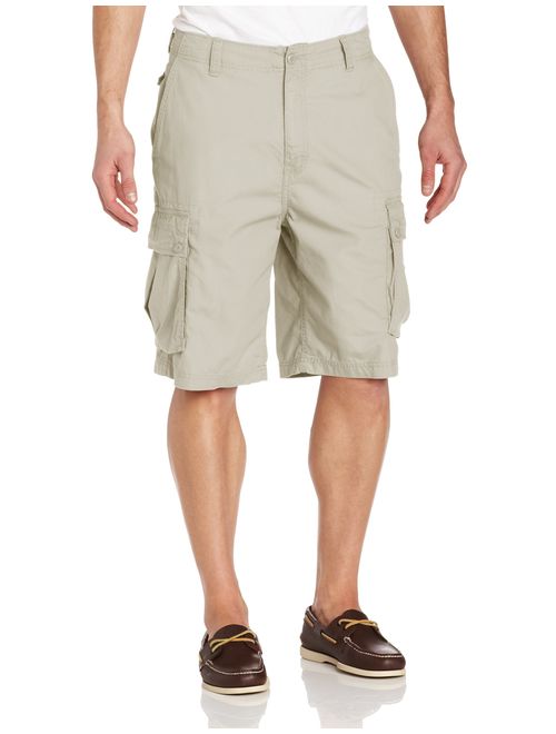 Nautica Men's Mini Ripstop Twill Cargo Short