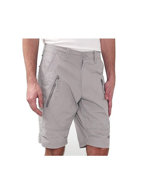 light grey cargo shorts