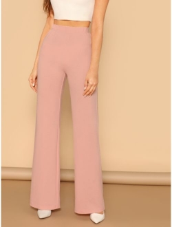 High Waist Flare Leg Pants