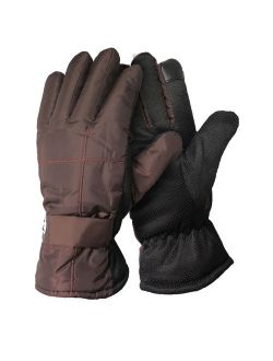 Men's Winter WindProof Fleeced Lined Outdoor Snow Ski Gloves