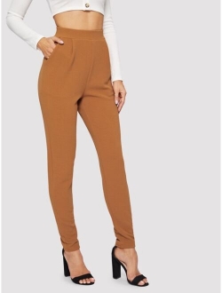 Pocket Side Skinny Pants