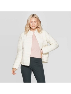 Women's Short Quilted Puffer Jacket - A New Day™