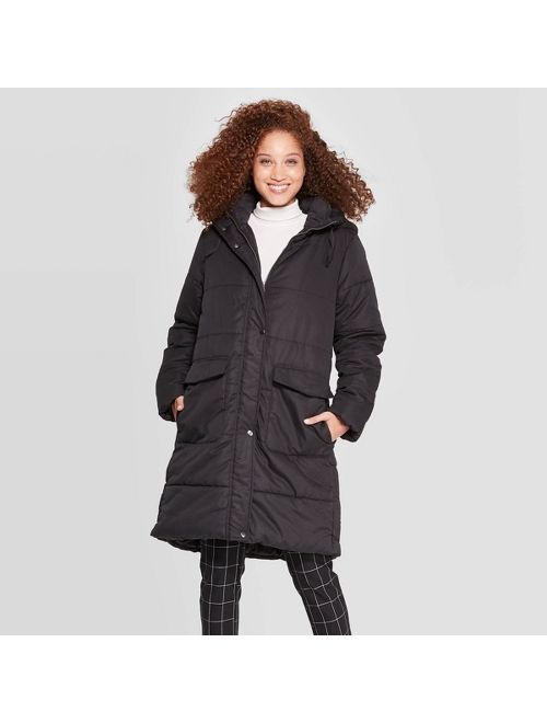 Women's Quilted Puffer Jacket - A New Day