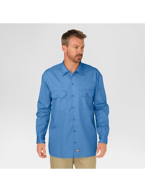 Dickies Men's Original Fit Long Sleeve Twill Work Shirt