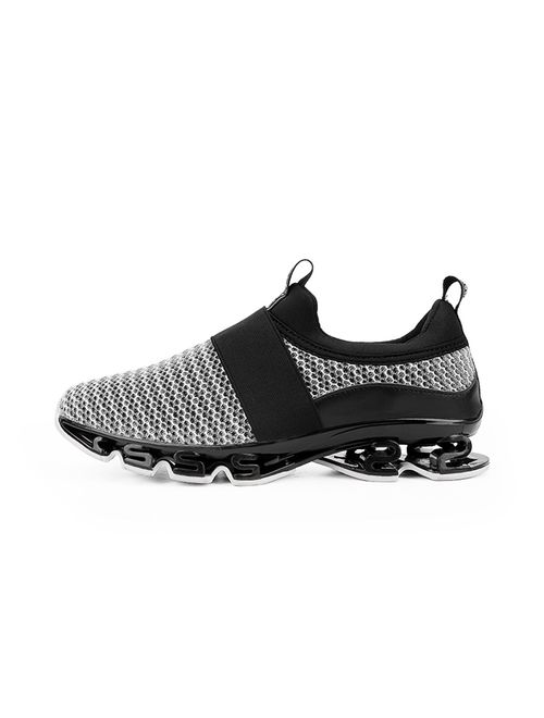 Dannto Men Outdoor Casual Sneakers Mesh Breathable Non-Slip Easy Walking Athletic Sport Running