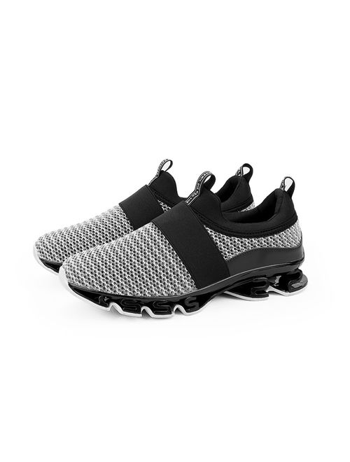 Dannto Men Outdoor Casual Sneakers Mesh Breathable Non-Slip Easy Walking Athletic Sport Running