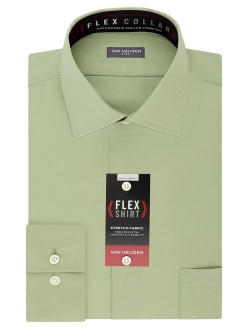 Flex Regular Fit Solid Long Sleeve Dress Shirt