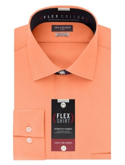 Flex Regular Fit Solid Long Sleeve Dress Shirt