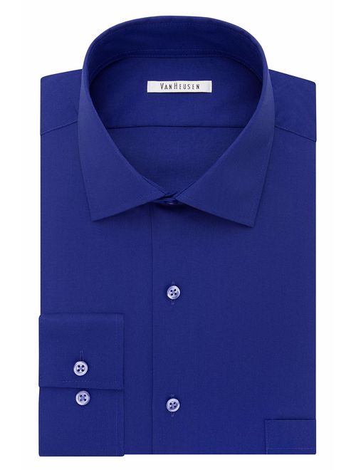 Van Heusen Flex Regular Fit Solid Long Sleeve Dress Shirt