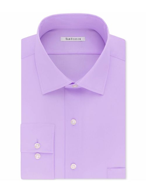 Van Heusen Flex Regular Fit Solid Long Sleeve Dress Shirt