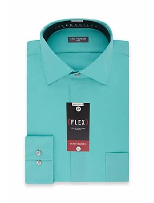 Van Heusen Flex Regular Fit Solid Long Sleeve Dress Shirt