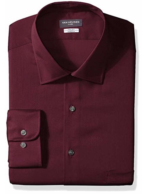 Van Heusen Flex Regular Fit Solid Long Sleeve Dress Shirt