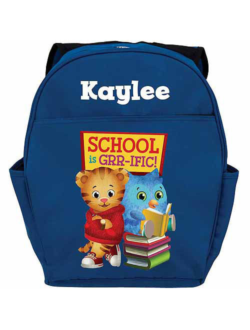 Personalized Daniel Tiger's Neighborhood Daniel and O Blue Backpack