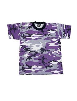 Kids Ultra Violet Camouflage T-Shirt