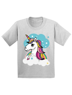 Cute Unicorn Shirt for Youth Kids Boys Unicorn Gifts for Girls Unicorn Love Unicorn Gifts Unicorn Party Outfits for Girls Unicorn Birthday Gifts Unicorn Th