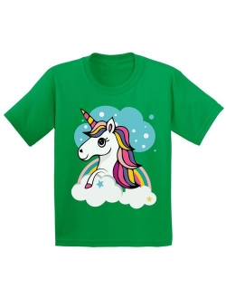 Cute Unicorn Shirt for Youth Kids Boys Unicorn Gifts for Girls Unicorn Love Unicorn Gifts Unicorn Party Outfits for Girls Unicorn Birthday Gifts Unicorn Th