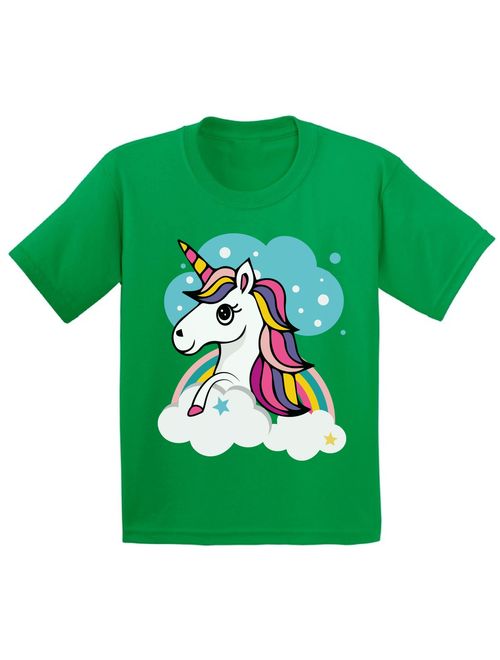 Awkward Styles Cute Unicorn Shirt for Youth Kids Boys Unicorn Gifts for Girls Unicorn Love Unicorn Gifts Unicorn Party Outfits for Girls Unicorn Birthday Gifts Unicorn Th