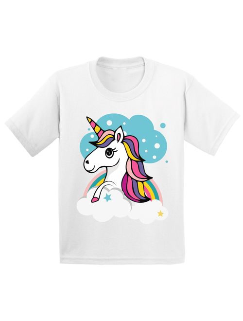 Awkward Styles Cute Unicorn Shirt for Youth Kids Boys Unicorn Gifts for Girls Unicorn Love Unicorn Gifts Unicorn Party Outfits for Girls Unicorn Birthday Gifts Unicorn Th