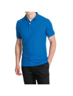 Uniforms Young Men's Modern Fit Short Sleeve Polo Shirt