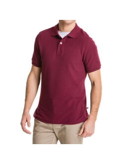 Uniforms Young Men's Modern Fit Short Sleeve Polo Shirt