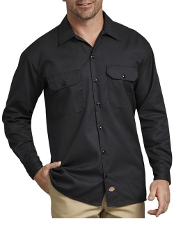 Men's Original Fit Long Sleeve Twill Work Shirt