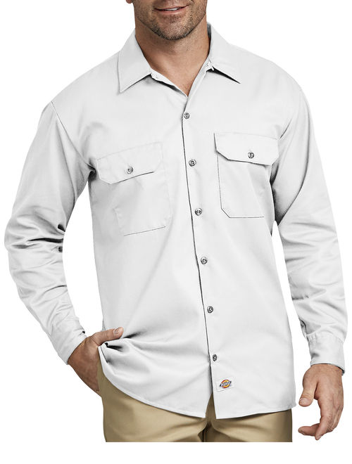 Dickies Men's Original Fit Long Sleeve Twill Work Shirt