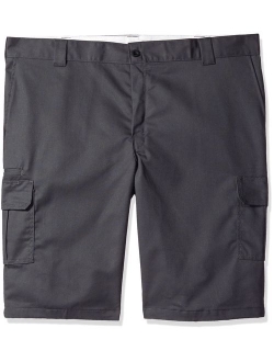 Men's 13 Inch Relaxed Fit Stretch Twill Cargo Short Big