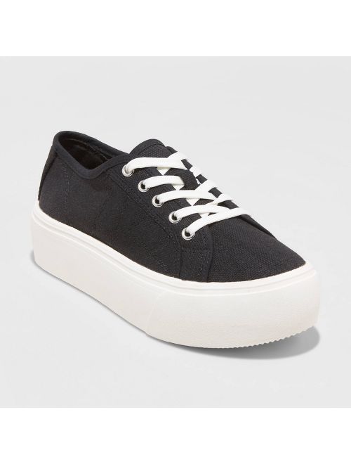 Women's Taryn Canvas Platform Sneakers - A New Day&#153;