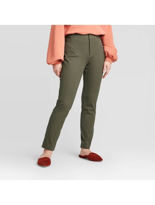 Women's High-Rise Skinny Ankle Pants - A New Day