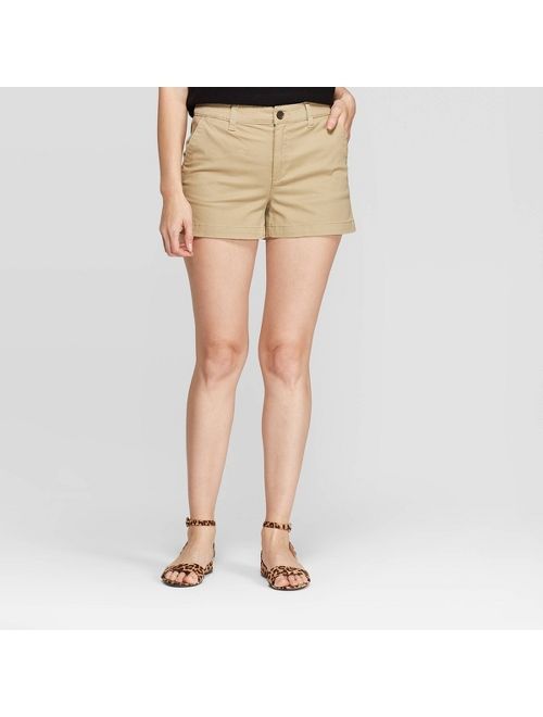 Women's High-Rise Chino Shorts - A New Day&#153;