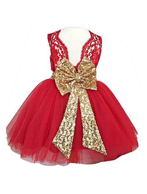 0-12 Years Baby Flower Girl Dress Wedding