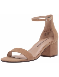 Women's Two Strap Heeled Sandal