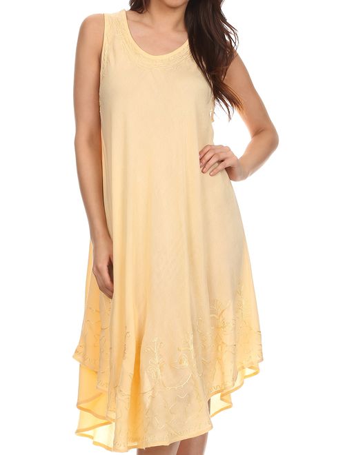 Sakkas Everyday Essentials Caftan Tank Dress/Cover Up