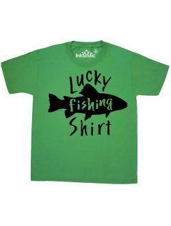 Lucky Fishing Shirt- fish Youth T-Shirt