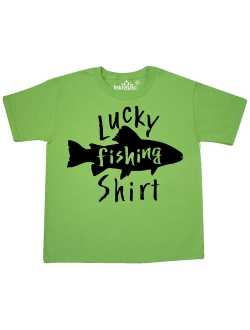 Lucky Fishing Shirt- fish Youth T-Shirt