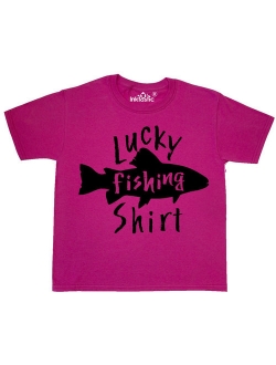 Lucky Fishing Shirt- fish Youth T-Shirt