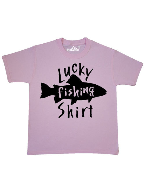 Lucky Fishing Shirt- fish Youth T-Shirt