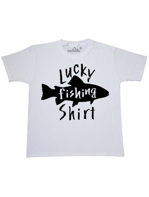 Lucky Fishing Shirt- fish Youth T-Shirt