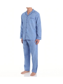 4016T Tall Man Classics Broadcloth Woven Pajama Set