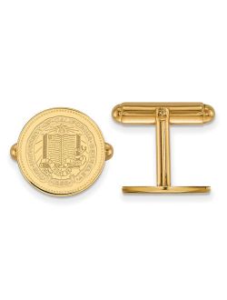 14k Yellow Gold University of California Berkeley Crest Cuff Link