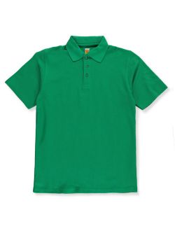 A+ Big Boys' Pique Knit Polo