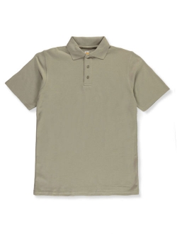 A+ Big Boys' Pique Knit Polo