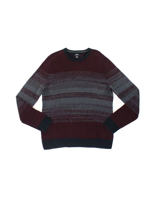 Alfani Mens Ombre' Stripe Pullover Sweater