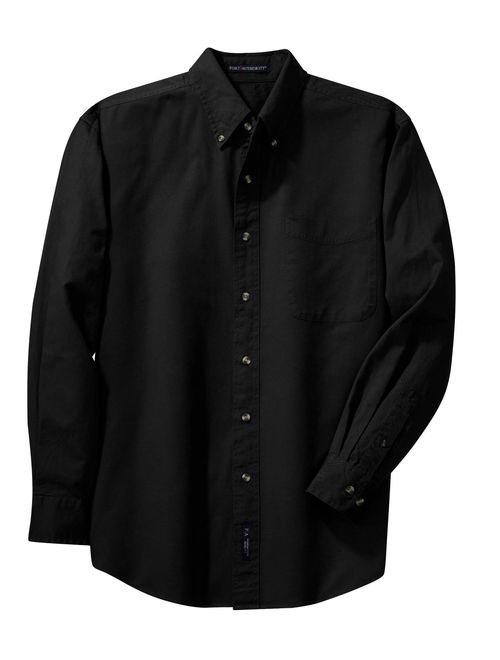 Men's Long Sleeve Versatile Dress Shirt