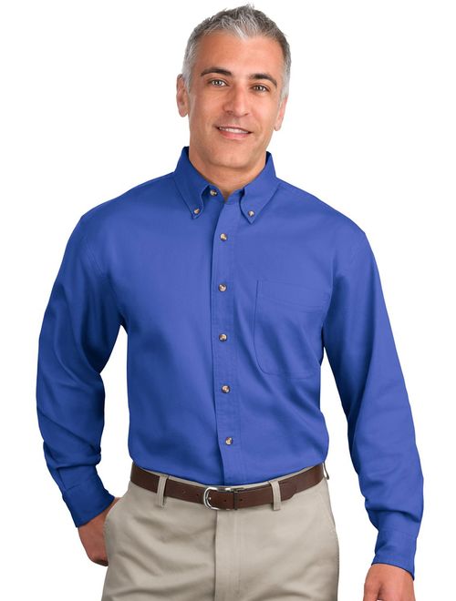 Men's Long Sleeve Versatile Dress Shirt