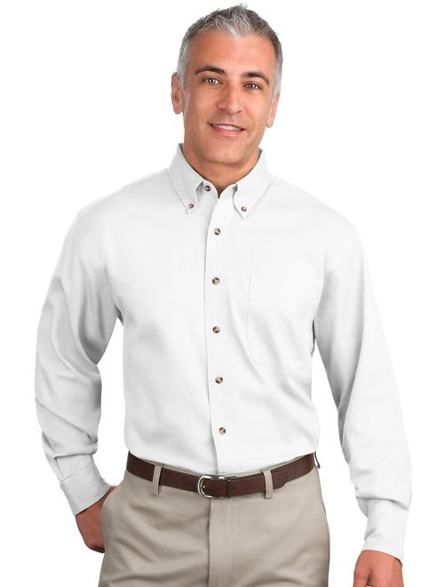 Men's Long Sleeve Versatile Dress Shirt