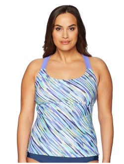 Women's Plus Size Monsoon Sunburst Tankini Top