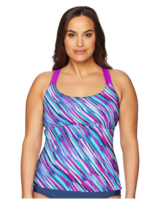 Women's Plus Size Monsoon Sunburst Tankini Top