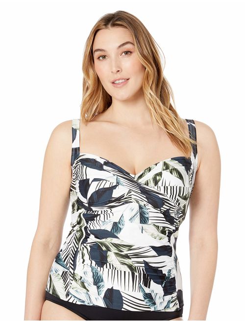 La Blanca Women's Plus-Size Sahara Sweetheart Tankini